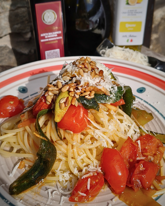 Middelhavsinspireret pastaret