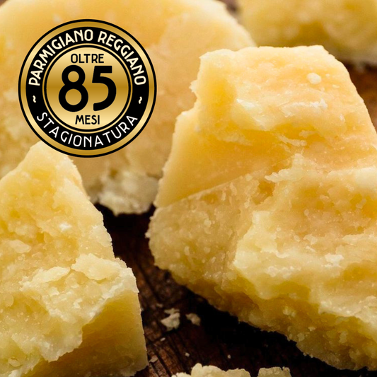 Parmigiano Reggiano DOP – lagret 85 mdr., 350 g