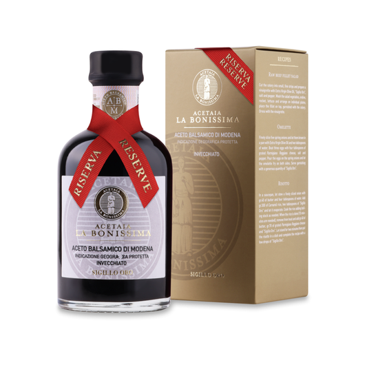 Balsamico di Modena IGP – GULD Invecchiato Riserva (mindst 5 år)