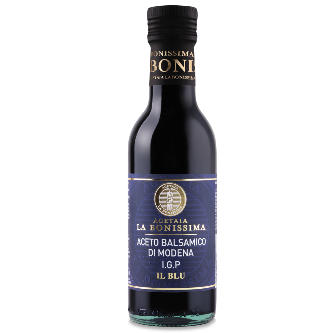 Balsamico di Modena IGP – BLÅ Affinato (250 ml)