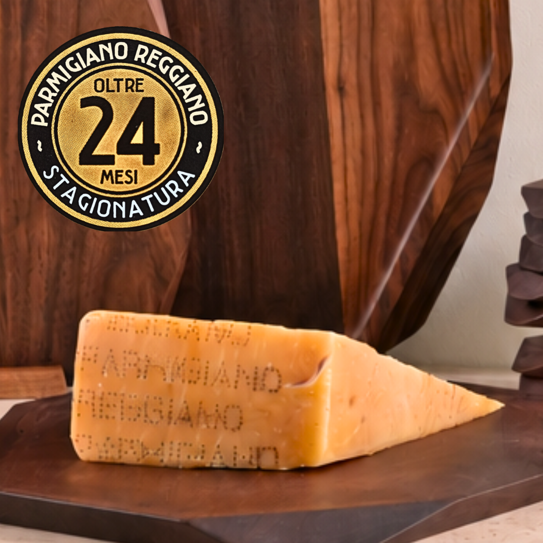 Parmigiano Reggiano DOP – lagret 24 mdr., 500 g eller 1 kg
